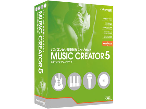 Cakewalk Music Creator 5 �̐��i�摜