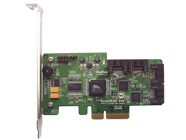 RocketRAID 640 (SATA 6Gb/s/RAID) �̐��i�摜
