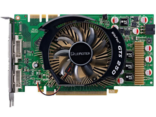 WinFast GTS250 V3 (Low Power���f��) 512MB (PCIExp 512MB) �̐��i�摜