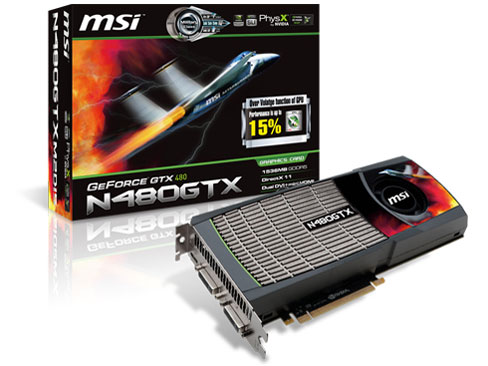 N480GTX-M2D15 (PCIExp 1.5GB) �̐��i�摜