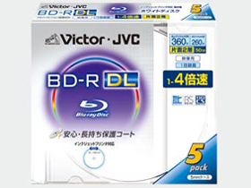 BV-R260HW5 (BD-R DL 4�{�� 5���g) �̐��i�摜