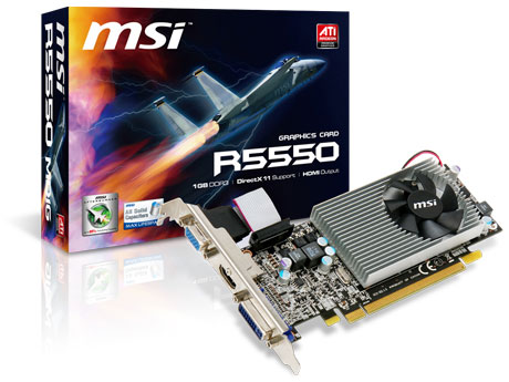 R5550-MD1G (PCIExp 1GB) �̐��i�摜