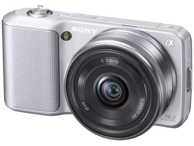 �� NEX-3A ���^�L�p�����Y�L�b�g (�V���o�[) �̐��i�摜