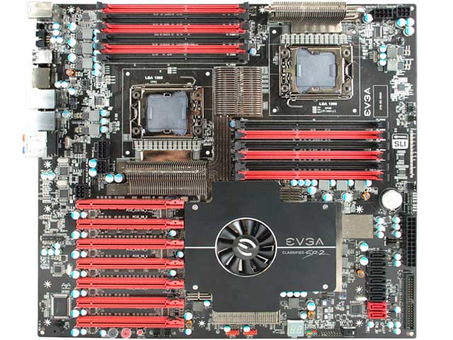 EVGA Classified SR-2 (Super Record 2) 270-WS-W555-A1 �̐��i�摜