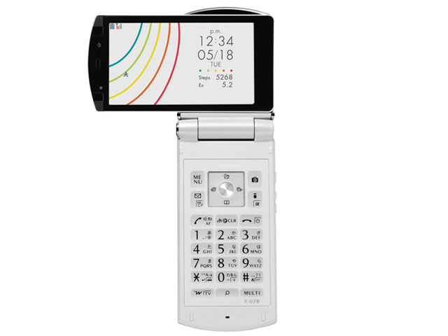 w{ J 1 Shiny Whitex docomo STYLE series F-07B ̐i摜