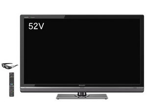 AQUOS �N�A�g���� 3D LC-52LV3 [52�C���`]