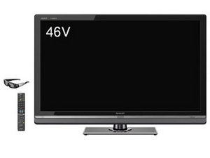 AQUOS �N�A�g���� 3D LC-46LV3 [46�C���`]