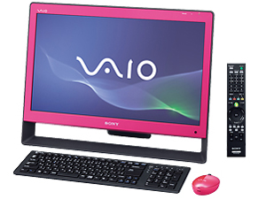VAIO J�V���[�Y VPCJ118FJ/P [�s���N] �̐��i�摜