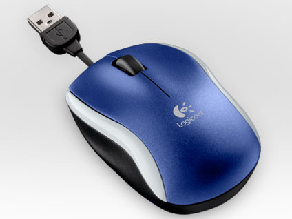 Corded Mouse M125 M125BL [�u���[]