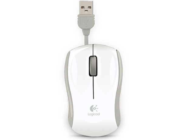 Corded Mouse M125 M125WH [�z���C�g]