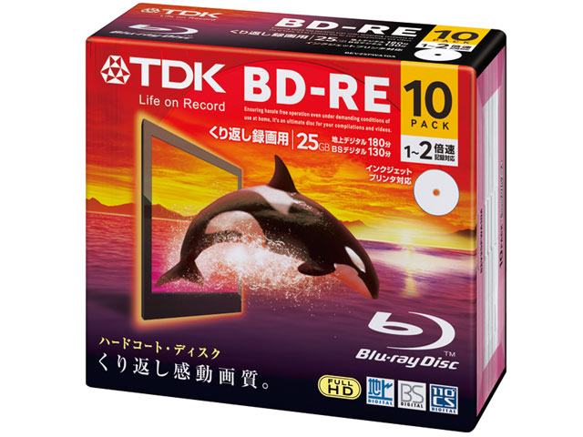 BEV25PWA10A [BD-RE 2�{�� 10���g] �̐��i�摜