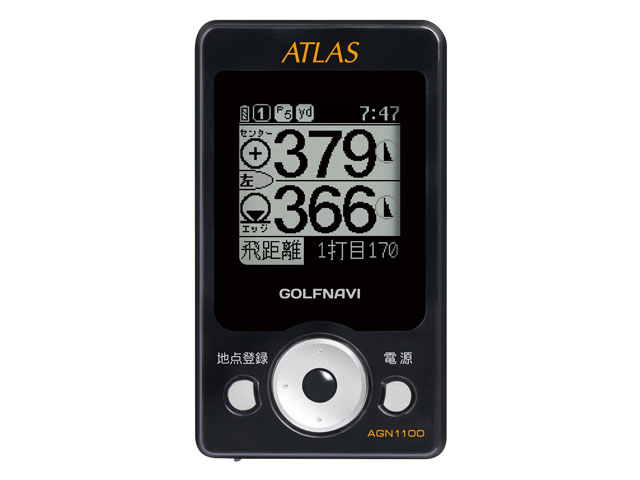 ATLAS GOLFNAVI AGN1100 �̐��i�摜