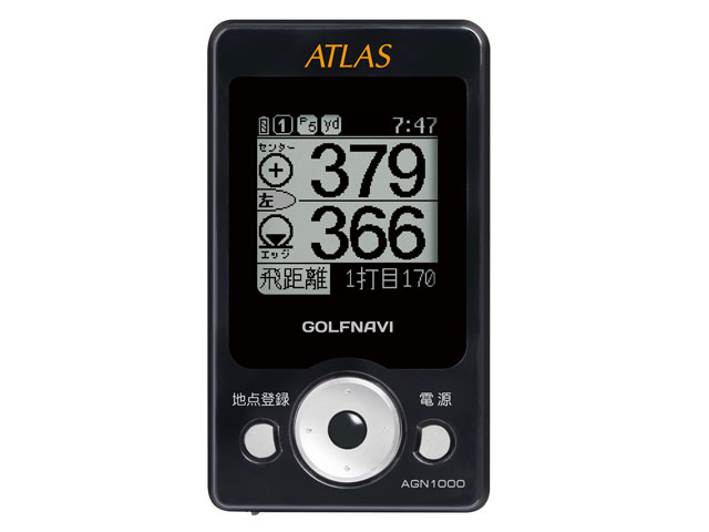 ATLAS GOLFNAVI AGN1000 �̐��i�摜