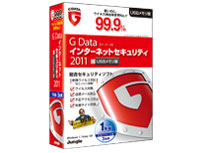 G Data �C���^�[�l�b�g�Z�L�����e�B 2011 1�N��/3��p USB�������� �̐��i�摜