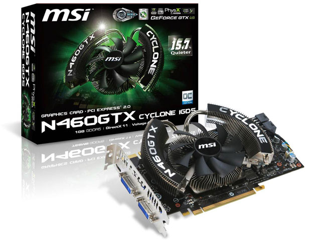 N460GTX Cyclone 1GD5/OC [PCIExp 1GB] �̐��i�摜