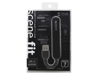 USB-HSF405BK [�u���b�N]