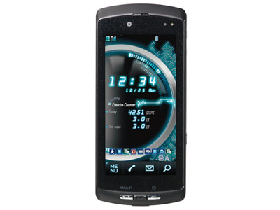 docomo PRIME series F-04B [Mat Black]