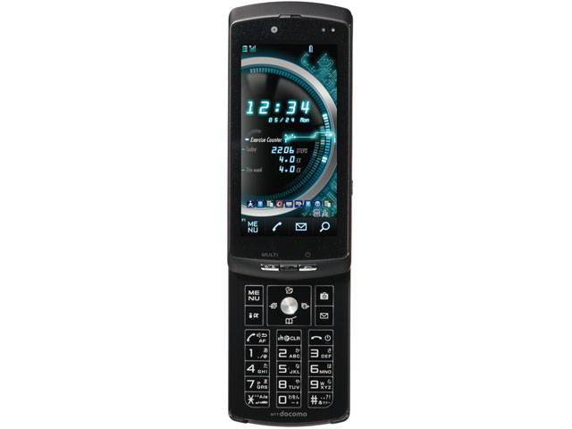 docomo PRIME series F-04B [Mat Black] ̐i摜