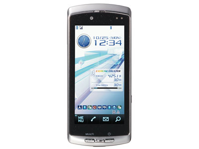 docomo PRIME series F-04B [Dark Silver]