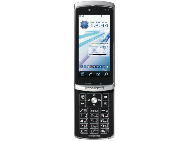 docomo PRIME series F-04B [Dark Silver] ̐i摜