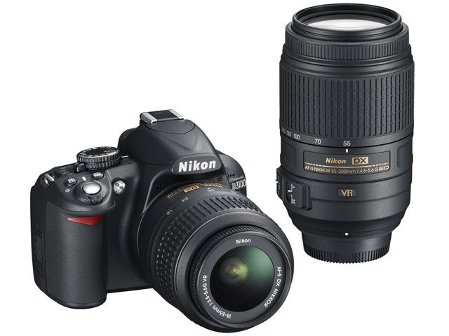 【オカピ様　ショット数25】Nikon D3100 ダブルズームキット ショット数25】Nikon D3100 ダブルズームキット 【完動品】