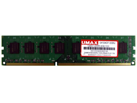 Castor LoDDR3-4GB-1333 [DDR3 PC3-10600 4GB] �̐��i�摜