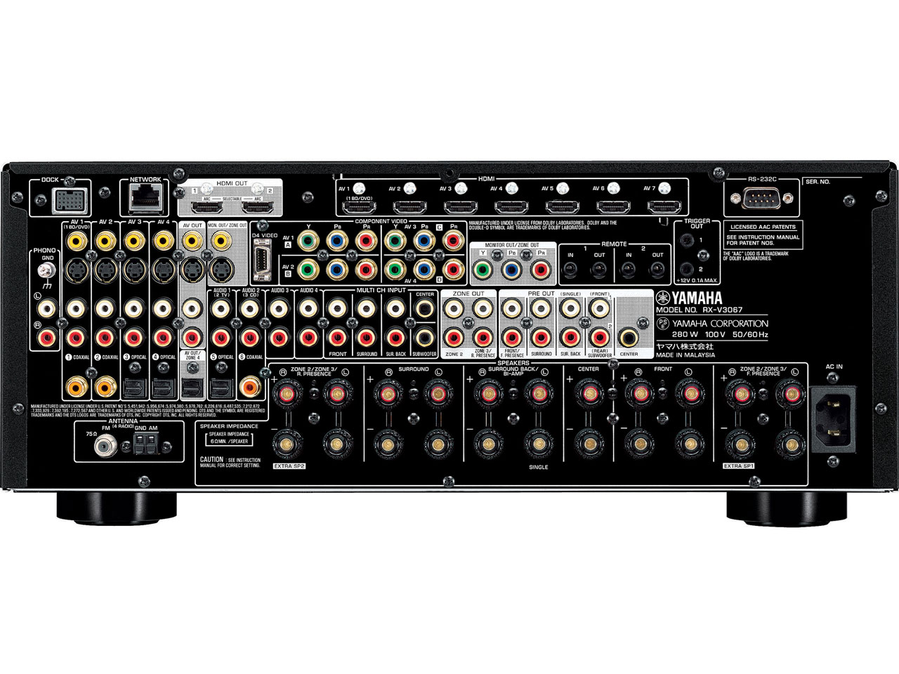 RX-V3067(B) [�u���b�N]