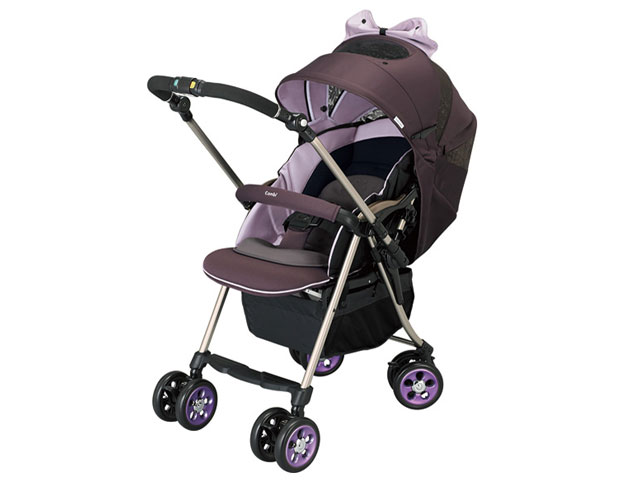 コンビ 美品 ディアクラッセ オート4キャス グリーンリーフ