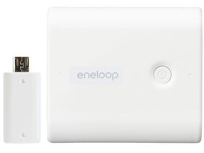 eneloop mobile booster USB�o�͕t���`�E���C�I���o�b�e���[ KBC-L2BS