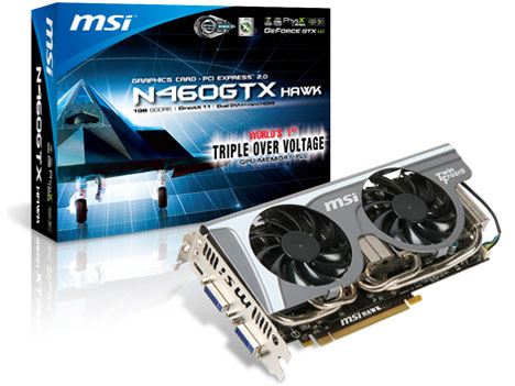 N460GTX Hawk [PCIExp 1GB] �̐��i�摜