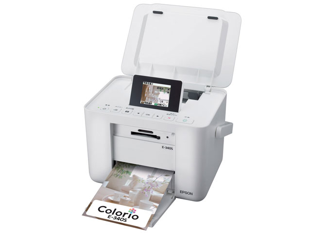 EPSONカラリオミィE_100 ！激安！ EPSON カラリオミー E-100 EPSONインクカートリッジ34付き
