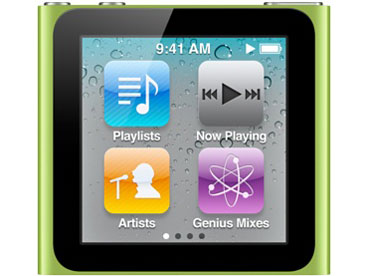 Apple iPod nano 第6世代 グリーン 8G 新品未開封品 Apple 8GB iPod nano (Green) (6th Generation) MC690LL/A B&H Photo