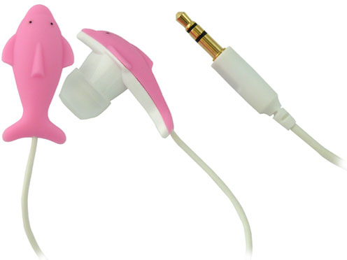 Pretty Dolphin Earphone BI-IRUKAEAR/P [�T�j�[�s���N]