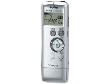 Xacti SOUND RECORDER ICR-B002RM(S) [�V���o�[] �̐��i�摜