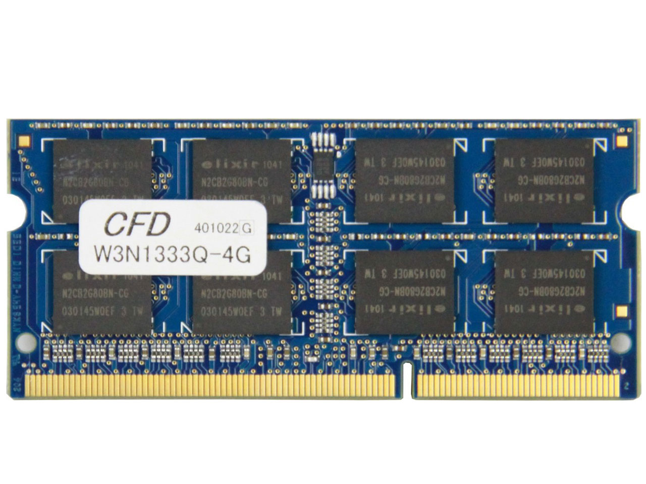 W3N1333Q-4G [SODIMM DDR3 PC3-10600 4GB 2���g]