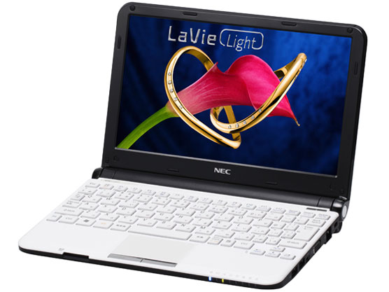 LaVie Light BL550/CS PC-BL550CS6W [�v���o�[�z���C�g] �̐��i�摜