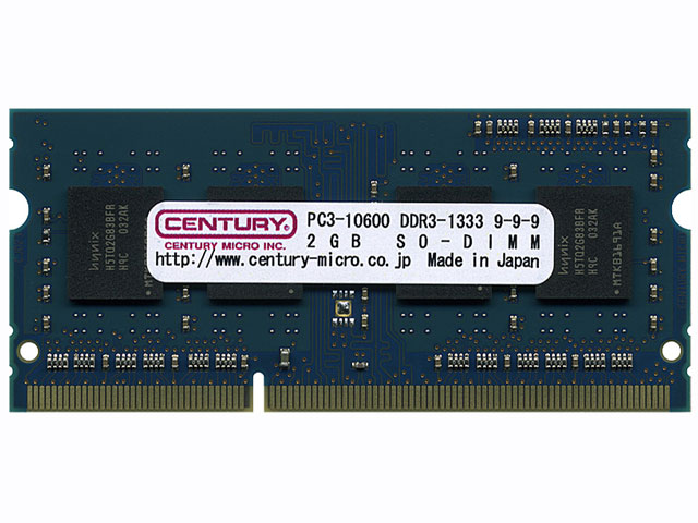 CD2G-SOD3U1333H [SODIMM DDR3 PC3-10600 2GB] �̐��i�摜
