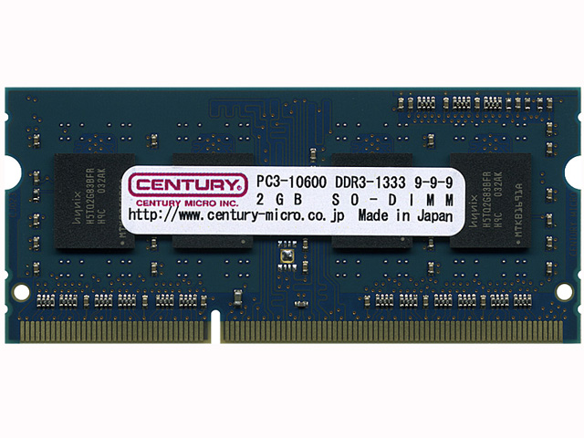 CD2G-SOD3U1333M [SODIMM DDR3 PC3-10600 2GB Mac] �̐��i�摜