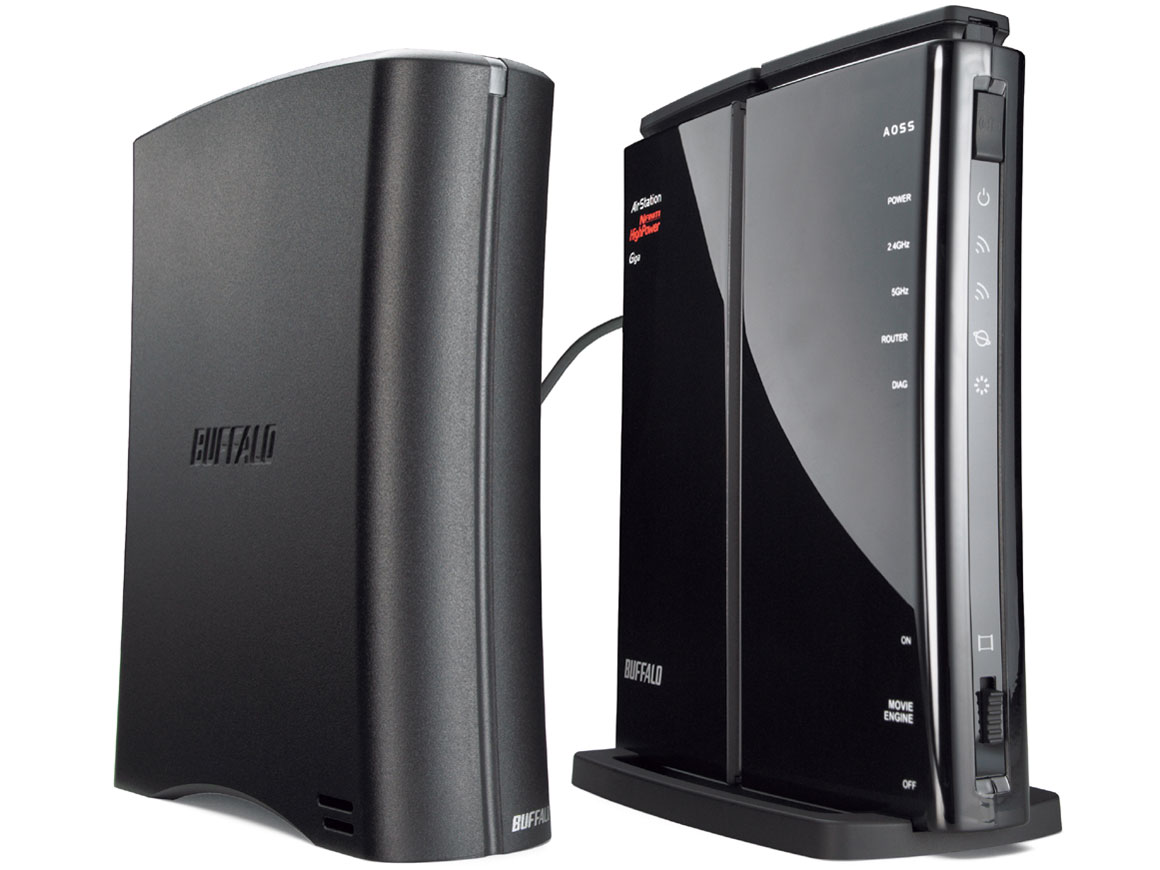 AirStation NFINITI HighPower Giga WZR-HP-AG300H/V