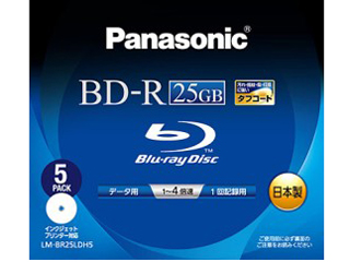 LM-BR25LDH5 [BD-R 4�{�� 5���g] �̐��i�摜