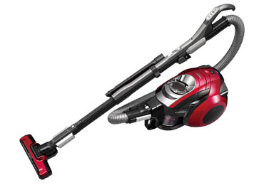 SHARP EC-VX220-R サイクロン式掃除機 2011年製 ヘッド無し