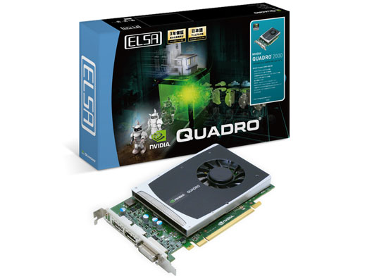 NVIDIA Quadro 2000 [PCIExp 1GB] �̐��i�摜
