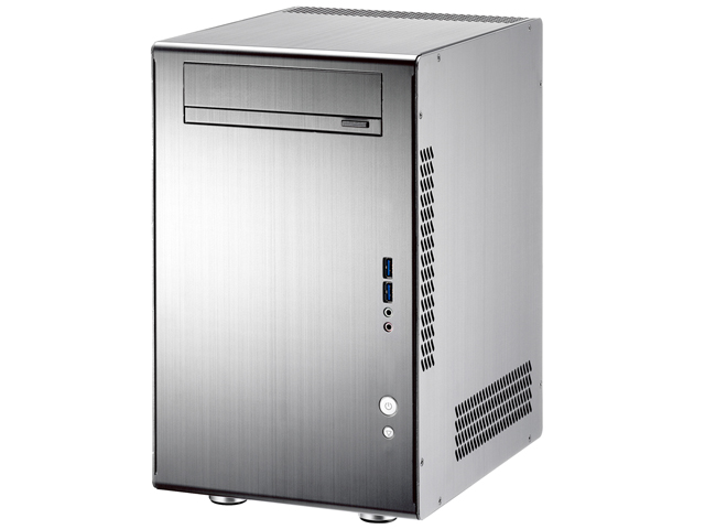 LianLi PC-Q11B アルミニウム ミニタワーケース ブラック Lian Li - Mini ITX PC Case - Aluminum - USB 3.0 - PC-Q11B