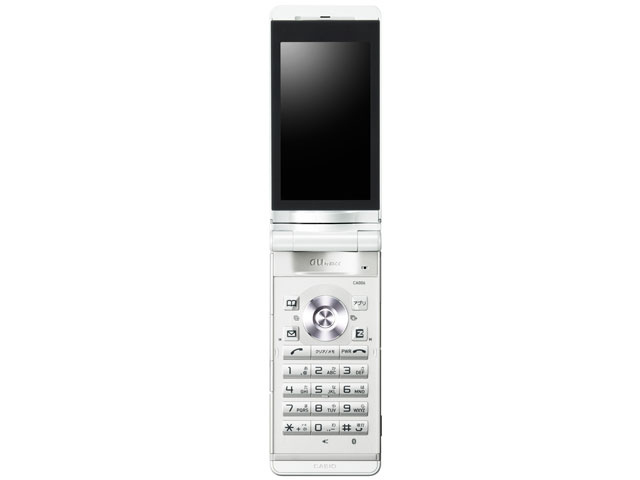au EXILIM CA006 ホワイト ガラケー カシオ au、「EXILIMケータイ CA006」を12月3日より発売 - 価格.com