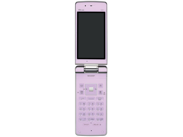 SHARP ピンク スライド式携帯電話 本体 SHARP ピンク スライド式携帯電話 本体