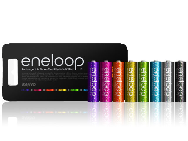 eneloop tones glitter HR-3UTGA-8SL �̐��i�摜