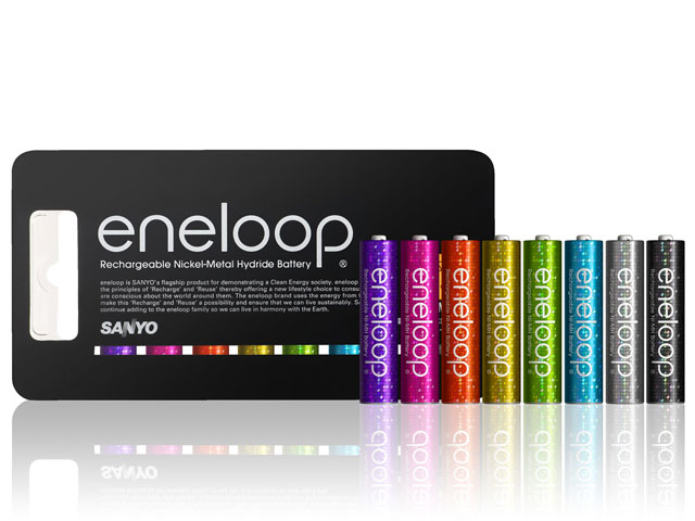 eneloop tones glitter HR-4UTGA-8SL �̐��i�摜