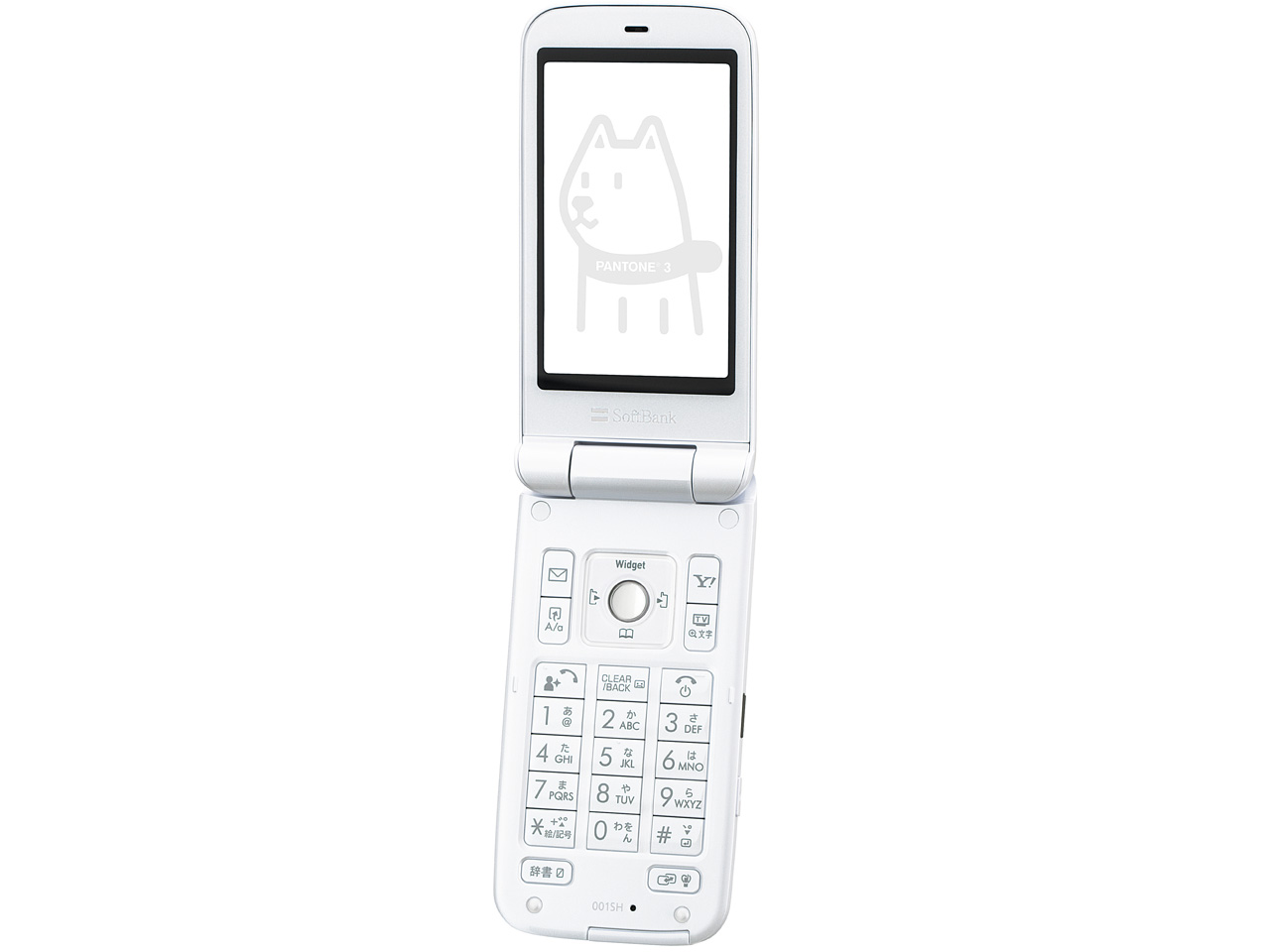 PANTONE 3 SoftBank 001SH [�z���C�g]