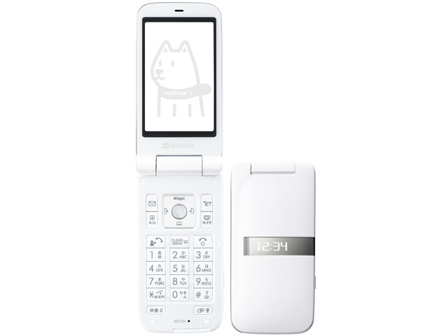 PANTONE 3 SoftBank 001SH [�z���C�g] �̐��i�摜