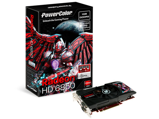 PowerColor HD6850 1GB GDDR5 AX6850 1GBD5-DH [PCIExp 1GB] �̐��i�摜